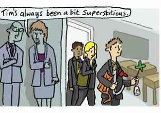 superstitious